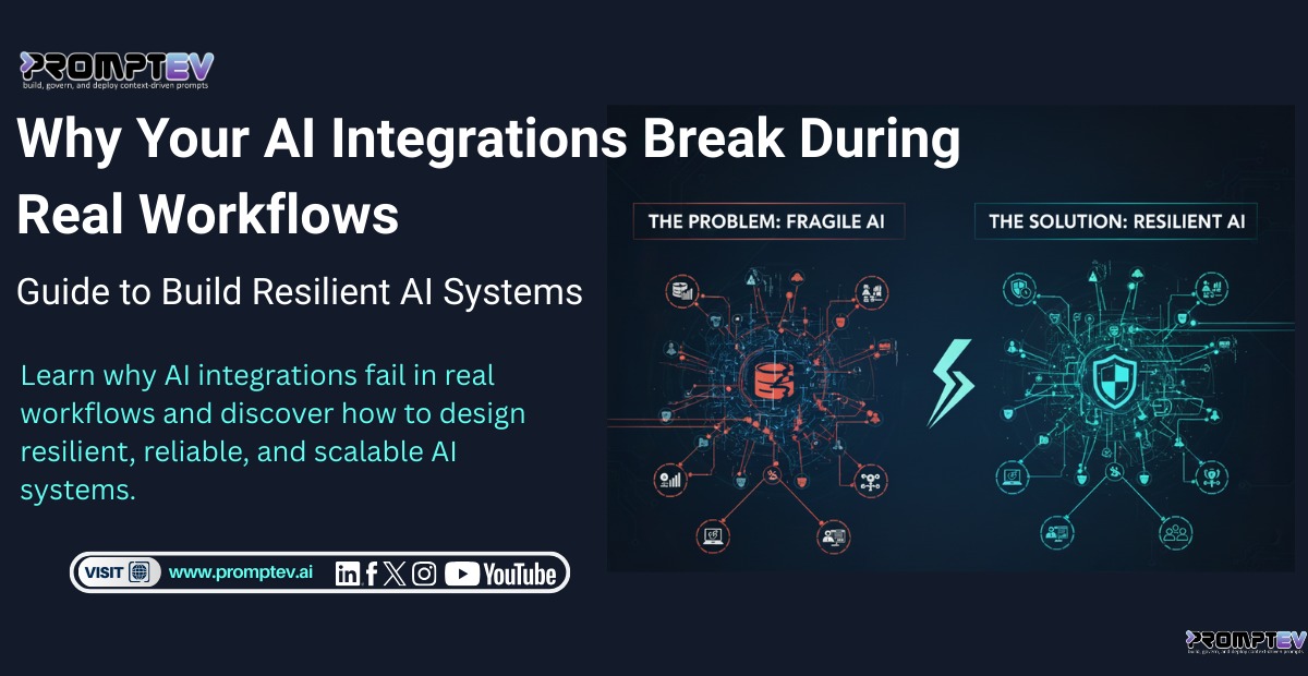 Why Your AI Integrations Break During Real Workflows: Guide to Build Resilient AI Systems