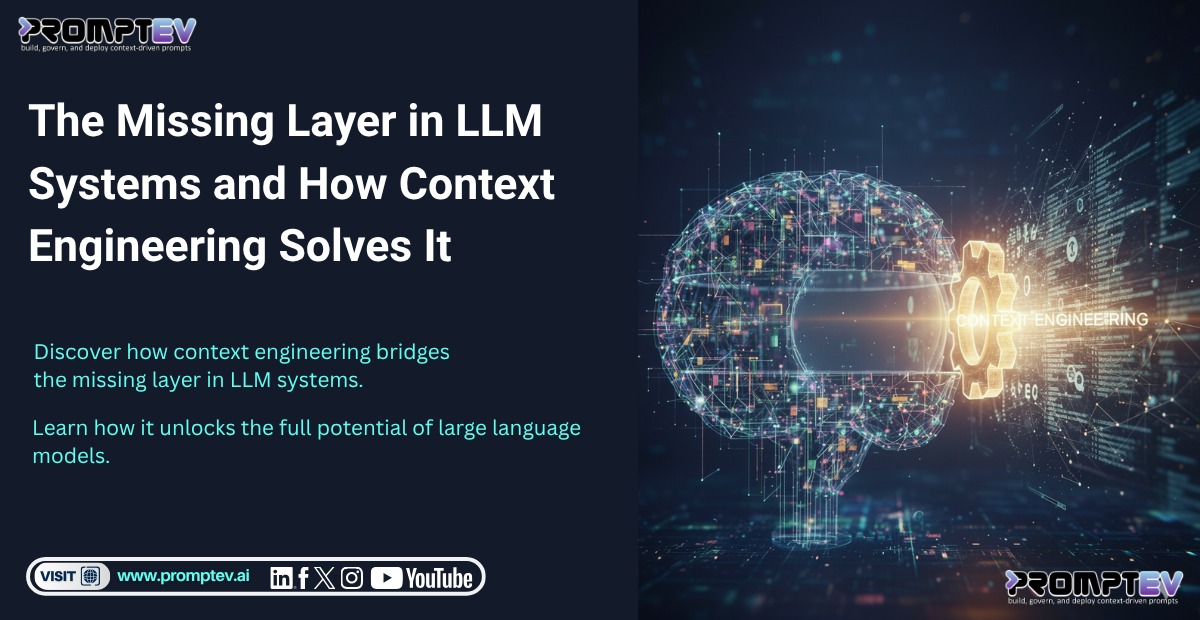 The Missing Layer in LLM Systems and How Context Engineering Solves It